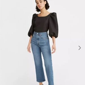 Levi’s ribcage cropped bootcut